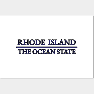 Rhode Island - The Ocean State - RI Posters and Art